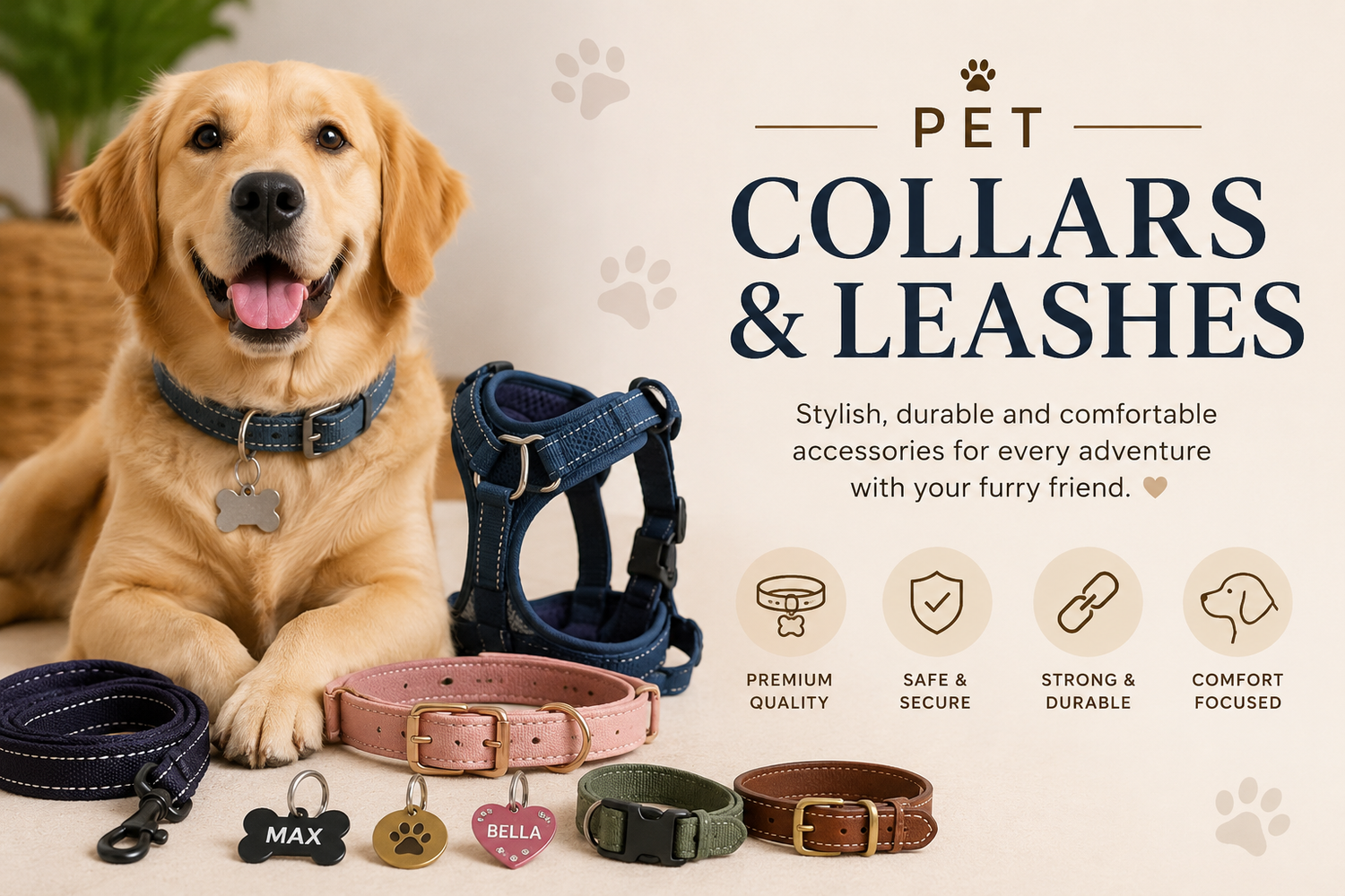 Pet Collars & Leashes
