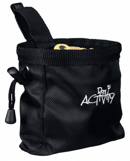 Pet Dog Training Treat Pouch – Portable Snack Reward Bag for Puppy Obedience & Agility Training, Waist Feed Pocket with Drawstring Closure
