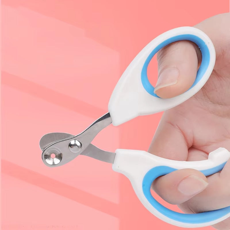 Professional Pet Nail Clippers – Circular Hole Cat &amp; Dog Nail Scissors, Toe Claw Trimmer for Small Dogs and Cats