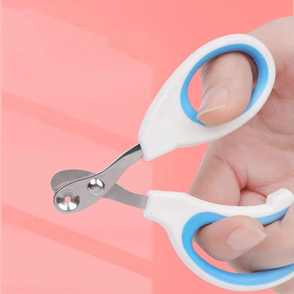 Professional Pet Nail Clippers – Circular Hole Cat &amp; Dog Nail Scissors, Toe Claw Trimmer for Small Dogs and Cats