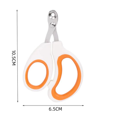 Professional Pet Nail Clippers – Circular Hole Cat &amp; Dog Nail Scissors, Toe Claw Trimmer for Small Dogs and Cats