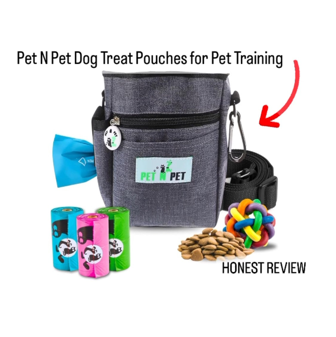 Pet N Pet Dog Treat Pouches For Pet Training, Dog Treat Bag, Dogs Training Treats Pouch, Small Pet Treats Holder