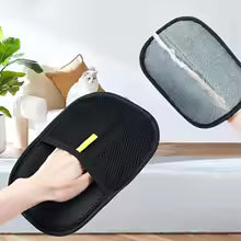 3-Piece Pet Grooming & Cleaning Glove Set – Double-Sided Washing, Massage & Self-Cleaning