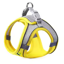 Cat & Dog Harness Vest Chest Rope Set – Reflective Breathable Adjustable Pet Harness with Leash