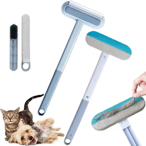 Pet Hair Removal Tool 4-in-1 Hair Removal Furniture Cat Hair Remover for Couch-Pet Hair Removal Car clothe Furniture Carpet Bed