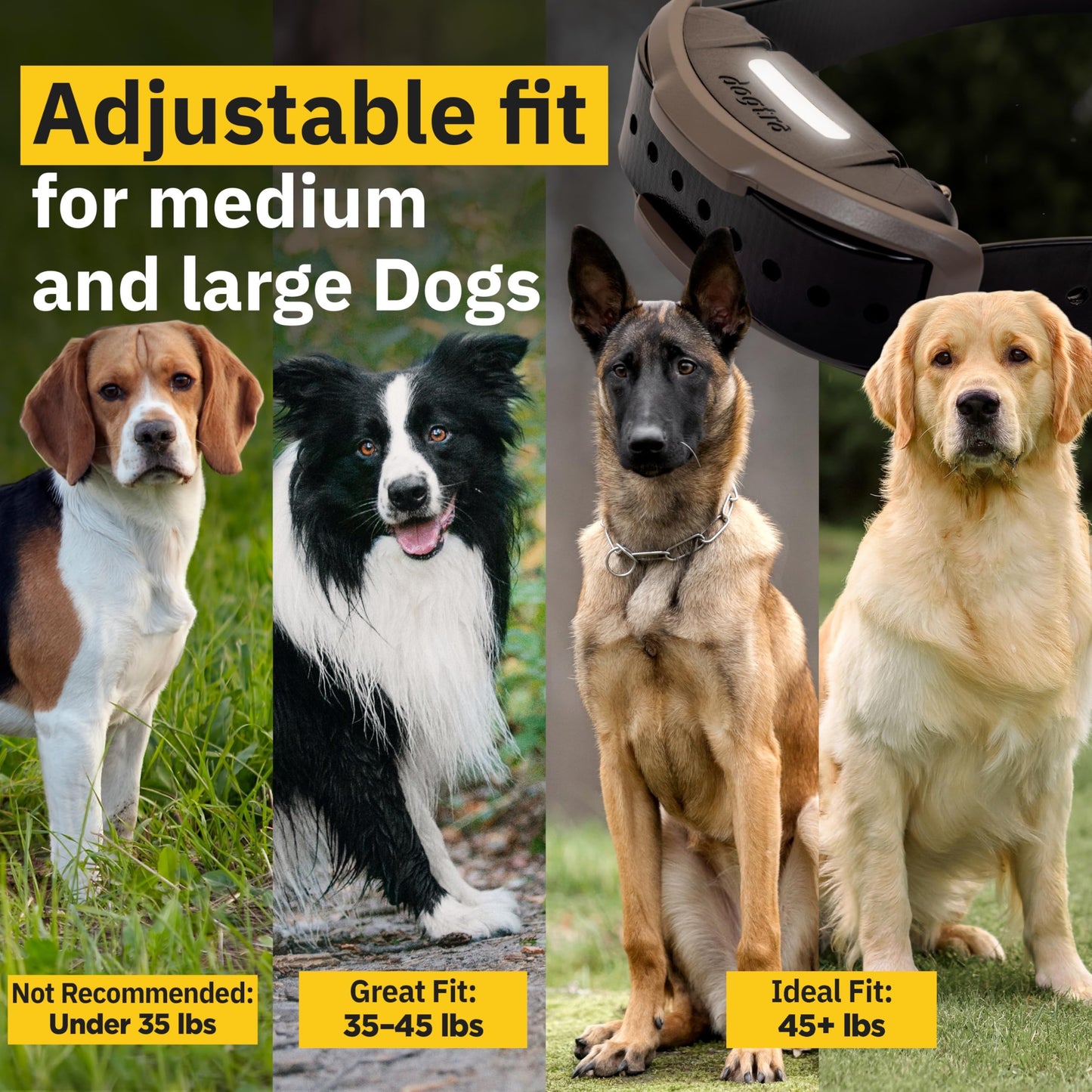 3+ Dogtra Pathfinder 2 - Hunting Ecollar GPS Dog Training Collar with Remote, 9 Mile Range, Tracking & Containment for Medium & Large Dog Breeds, Electric GEO Fence Tracker, Stimulation, Vibration, Tone