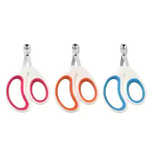 Professional Pet Nail Clippers – Circular Hole Cat &amp; Dog Nail Scissors, Toe Claw Trimmer for Small Dogs and Cats